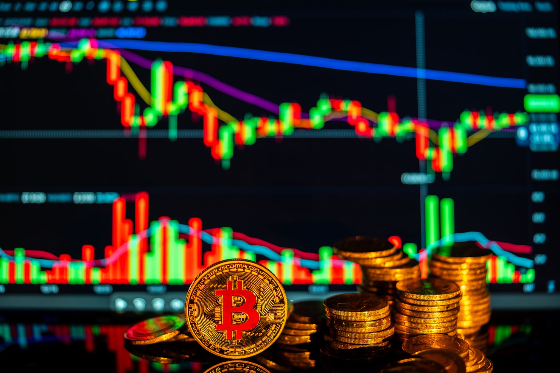 Bitcoin price jump